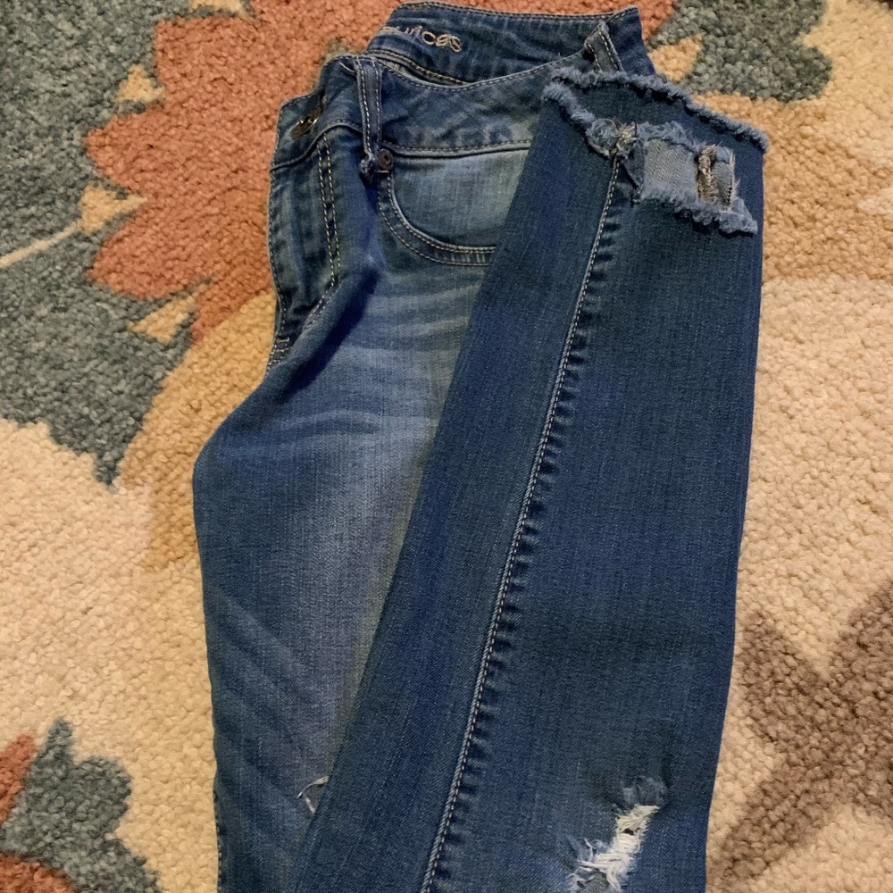 Medium Wash Skinny Jegging